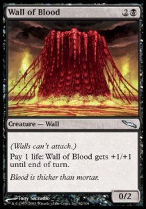 Wall of Blood - Mirrodin (Uncommon) [MRD-82]