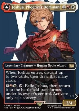 Joshua, Phoenix's Dominant // Phoenix, Warden of Fire (V.1) - Magic: The Gathering - FINAL FANTASY: Extras (Rare) [XFIN-397]