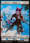 Hero Token (W 1/1) // Copy Token (V.2) - Magic: The Gathering - FINAL FANTASY: Tokens (Token) [TFIN-T 3/1]