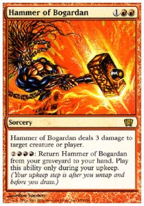 Hammer of Bogardan - Eighth Edition (Rare) [8ED-193]