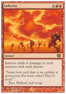 Inferno - Eighth Edition (Rare) [8ED-196]