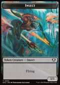 Insect Token (B 1/1 Flying) // Elemental Token (G 5/3) - Edge of Eternities: Tokens (Token) [TEOE-CT 4/7]