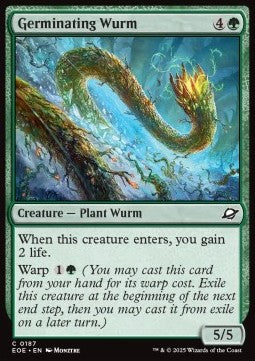 Germinating Wurm - Edge of Eternities (Common) [EOE-187]