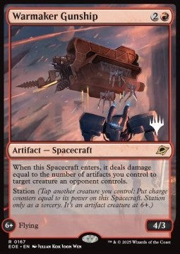 Warmaker Gunship (V.2) - Edge of Eternities: Promos (Rare) [PEOE-167]