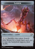 Lander Token // Robot Token (A 2/2) (V.4) - Edge of Eternities: Tokens (Token) [TEOE-T 7/10]