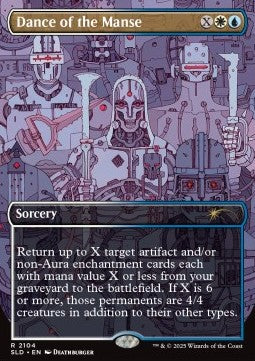 Dance of the Manse (V.1) - Secret Lair Drop Series: Chaos Vault (Rare) [SLDCV-2104]