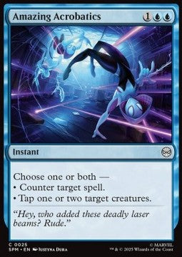 Amazing Acrobatics - Magic: The Gathering | Marvel's Spider-Man (Common) [SPM-25]