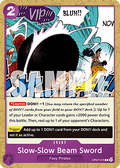 Slow-Slow Beam Sword (OP07-076) (V.1) - The Best Vol.2 (Common) [PRB02-OP07-076]