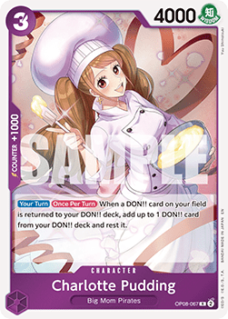 Charlotte Pudding (OP08-067) - The Best Vol.2 (Rare) [PRB02-OP08-067]