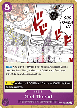 God Thread (OP10-079) (V.1) - The Best Vol.2 (Uncommon) [PRB02-OP10-079]