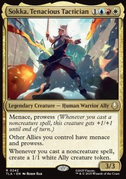 Sokka, Tenacious Tactician - Magic: The Gathering | Avatar: The Last Airbender (Rare) [TLA-242]