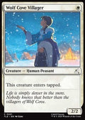 Wolf Cove Villager (V.1) - Magic: The Gathering | Avatar: The Last Airbender: Eternal (Common) [TLE-221]