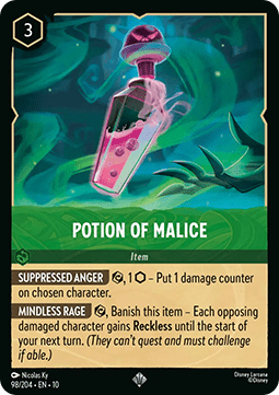 Potion of Malice - Whispers in the Well (Super Rare) [10WHI-098]