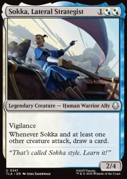 Sokka, Lateral Strategist - Magic: The Gathering | Avatar: The Last Airbender (Uncommon) [TLA-241]