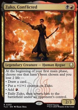 Zuko, Conflicted - Avatar: The Last Airbender (Rare) [TLA-253]