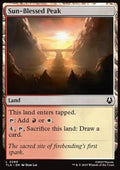 Sun-Blessed Peak - Magic: The Gathering | Avatar: The Last Airbender (Common) [TLA-280]