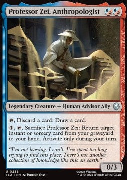 Professor Zei, Anthropologist - Magic: The Gathering | Avatar: The Last Airbender (Uncommon) [TLA-238]