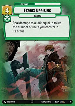 Ferrix Uprising (V.1) - Secrets of Power: Organized Play (Common) [SECP-010]
