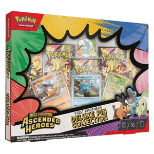 Ascended Heroes: First Partners Deluxe Pin Collection - Ascended Heroes