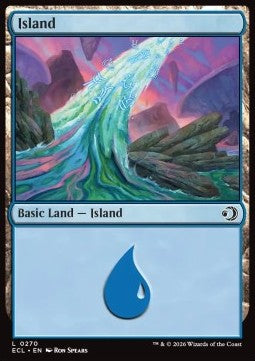 Island (V.1) - Lorwyn Eclipsed (Land) [ECL-270]