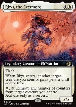 Rhys, the Evermore - Lorwyn Eclipsed: Extras (Rare) [XECL-354]
