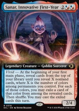 Sanar, Innovative First-Year - Lorwyn Eclipsed: Extras (Rare) [XECL-378]