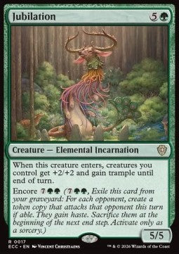 Jubilation - Commander: Lorwyn Eclipsed (Rare) [ECC-17]