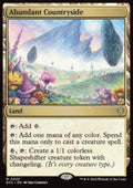 Abundant Countryside - Commander: Lorwyn Eclipsed (Rare) [ECC-22]
