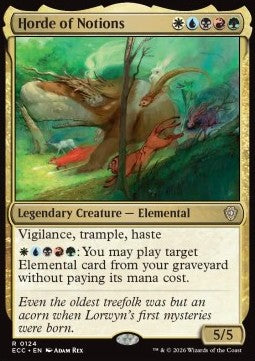 Horde of Notions - Commander: Lorwyn Eclipsed (Rare) [ECC-124]