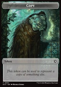 Copy Token // Plant Token (G 0/1) - Lorwyn Eclipsed: Tokens (Token) [TECL-CT 1/5]