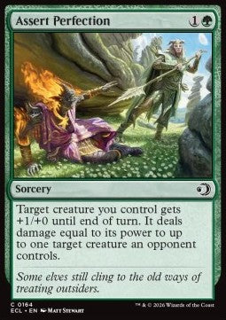 Assert Perfection - Lorwyn Eclipsed (Common) [ECL-164]