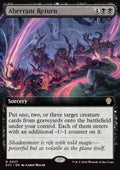 Aberrant Return - Commander: Lorwyn Eclipsed: Extras (Rare) [XECC-27]
