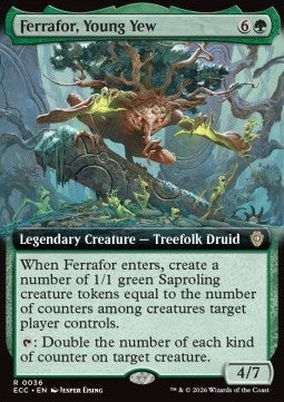 Ferrafor, Young Yew - Commander: Lorwyn Eclipsed: Extras (Rare) [XECC-36]