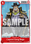 Capone"Gang"Bege (OP14-003) - The Azure Sea's Seven (Common) [OP14-003]