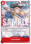 Cavendish (OP14-004) - The Azure Sea's Seven (Uncommon) [OP14-004]
