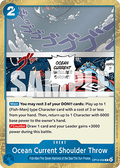 Ocean Current Shoulder Throw (OP14-058) - The Azure Sea's Seven (Rare) [OP14-058]