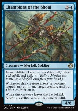Champions of the Shoal - Lorwyn Eclipsed (Rare) [ECL-46]