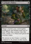 Scarblade's Malice - Lorwyn Eclipsed (Common) [ECL-119]