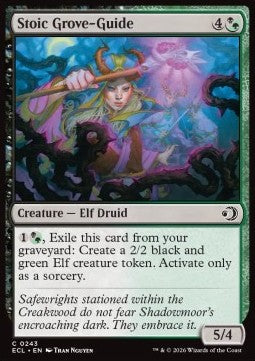 Stoic Grove-Guide - Lorwyn Eclipsed (Common) [ECL-243]