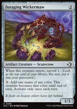Foraging Wickermaw - Lorwyn Eclipsed (Common) [ECL-256]
