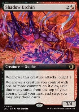 Shadow Urchin - Lorwyn Eclipsed: Extras (Rare) [XECL-379]
