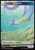 Merfolk Token (WU 1/1) // Worm Token (BG 1/1) - Lorwyn Eclipsed: Tokens (Token) [TECL-T 8/9]