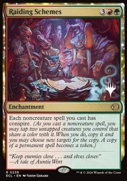 Raiding Schemes - Lorwyn Eclipsed: Promos (Rare) [PECL-239]