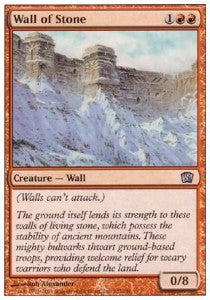 Wall of Stone - Eighth Edition (Uncommon) [8ED-232]