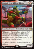 Raph & Leo, Sibling Rivals - Teenage Mutant Ninja Turtles (Rare) [TMT-166]