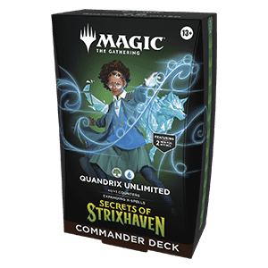 Commander: Secrets of Strixhaven: "Quandrix Unlimited" Commander Deck - Commander: Secrets of Strixhaven
