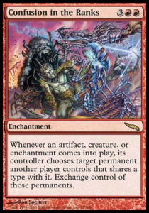 Confusion in the Ranks - Mirrodin (Rare) [MRD-87]