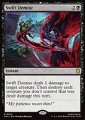 Swift Demise - Commander: Teenage Mutant Ninja Turtles (Rare) [TMC-21]