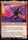 Casey Jones, Back Alley Brute - Commander: Teenage Mutant Ninja Turtles (Rare) [TMC-22]
