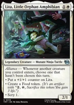 Lita, Little Orphan Amphibian - Teenage Mutant Ninja Turtles (Uncommon) [TMT-19]